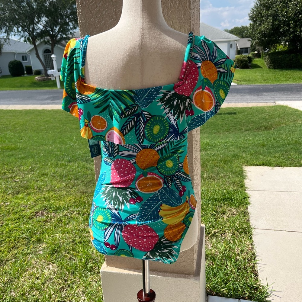 Caribbean Joe Tropical Fruit Design, One Piece - Picture 4 of 11